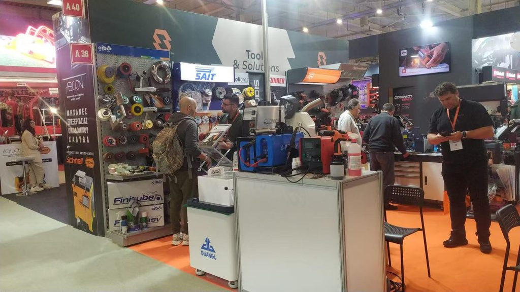 Auf nach Athen|Guangu Technology auf der ERGO.TEC Baumaschinenmesse in Griechenland-GUANGU Magnetische Poliermaschine Auf nach Athen|Guangu Technology auf der ERGO.TEC Baumaschinenmesse in Griechenland-GUANGU Magnetische Poliermaschine